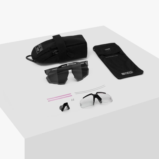 AEROSHADE KUNKEN / RX OPTICAL INSERT CRYSTAL / SILVER BLACK