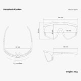 AEROSHADE KUNKEN CRYSTAL / MULTIMORROR RED