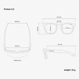 PROTOM 2.0 MATTE BLACK POLARIZED SMOKE