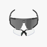 AEROSCOPE / RX OPTICAL INSERT / BLACK GLOSS + SILVER LENS