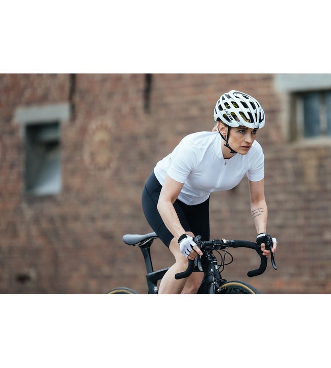 MAILLOT CYCLISME CRAFT ESSENCE JERSEY BLANC FEMME– VO2