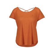 T-SHIRT CORE CHARGE CROSS BACK MARRON FEMMES