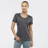 T-SHIRT AGILE GRIS FEMME